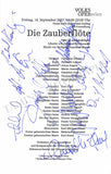 Vienna Opera - Collection of Signed Cast Pages 2001-2016 (Part II)