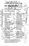 Vienna Opera - Collection of Signed Cast Pages 2001-2016 (Part II)
