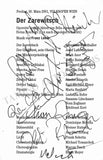 Vienna Opera - Collection of Signed Cast Pages 2001-2016 (Part II)