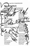 Vienna Opera - Collection of Signed Cast Pages 2001-2016 (Part II)