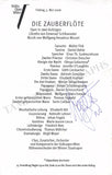 Vienna Opera - Collection of Signed Cast Pages 2001-2016 (Part II)