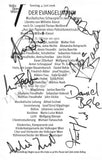 Vienna Opera - Collection of Signed Cast Pages 2001-2016 (Part II)