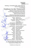 Vienna Opera - Collection of Signed Cast Pages 2001-2016 (Part II)