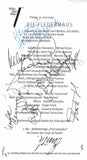 Vienna Opera - Collection of Signed Cast Pages 2001-2016 (Part II)