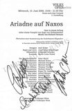 Vienna Opera - Collection of Signed Cast Pages 2001-2016 (Part II)