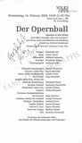 Vienna Opera - Collection of Signed Cast Pages 2001-2016 (Part II)
