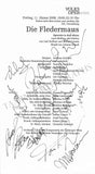 Vienna Opera - Collection of Signed Cast Pages 2001-2016 (Part II)