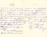 Fermi Germano, Virginia - Autograph Letter Signed