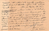 Vanzo, Vittorio Maria - Autograph Letter Signed