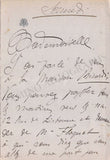 Monti, Vittorio - Autograph Letter Signed