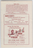 Horowitz, Vladimir - Concert Program Cleveland 1950