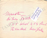 Toscanini, Wally - Autograph Letter Signed to A. Toscanini