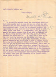 Price, Walter W. - Typed Letter Signed to Arturo Toscanini 1935
