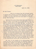 Price, Walter W. - Typed Letter Signed 1935 to A. Toscanini