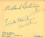 Ballet Dancers - Collection of 12 Signed Album Pages