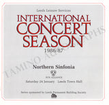 Leeds International Concert Season - Lot of 25 Signed Programs 1983-1987