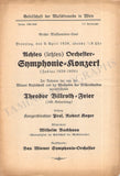 Backhaus, Wilhelm - Set of 36 Concert Programs