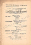 Backhaus, Wilhelm - Set of 36 Concert Programs