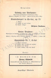 Backhaus, Wilhelm - Set of 36 Concert Programs