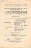 Backhaus, Wilhelm - Set of 36 Concert Programs
