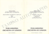 Backhaus, Wilhelm - Set of 36 Concert Programs