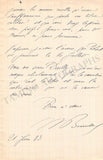 Busnach, William Bertrand - Collection of 12 Autograph Letters Signed 1882-1887