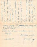 Busnach, William Bertrand - Collection of 12 Autograph Letters Signed 1882-1887