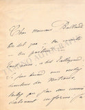 Busnach, William Bertrand - Collection of 12 Autograph Letters Signed 1882-1887