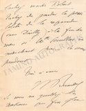 Busnach, William Bertrand - Collection of 12 Autograph Letters Signed 1882-1887