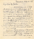 De Haan, Willem - Set of 3 Autograph Letters Signed