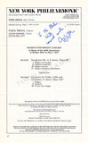 String Performers - Signed Program Pages – Set of 7