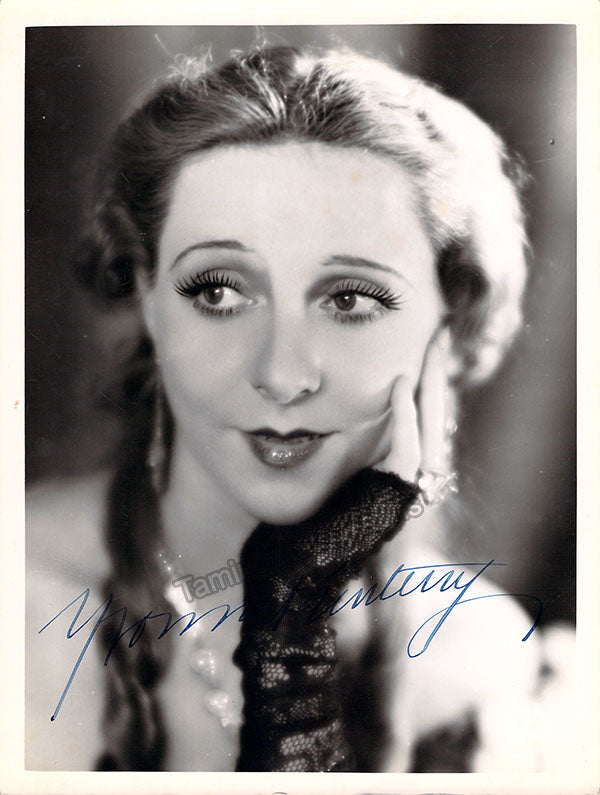 Printemps, Yvonne Signed Photograph Tamino