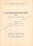 Francescatti, Zino - Fournier, Pierre - Concert Program Vienna 1963