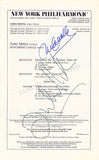 Conductors Signed Program Pages – Set of 42