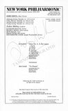 Conductors Signed Program Pages – Set of 42