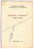Casares, Maria & Others - Signed Program 1957