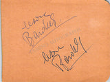 Opera Singers & Conductors - Collection of 36 Signed Album Pages