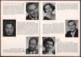 Bayreuth 1958 - Personnel of the Bayreuth Festival Guide