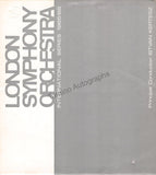 Copland, Aaron - Signed Program 1965