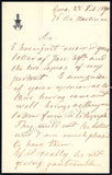 Ristori del Grillo, Adelaide - Autograph Letter Signed 1890