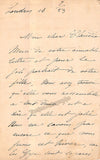 Patti, Adelina - Nicolini, Ernesto - Set of 2 Autograph Letters Signed 1883