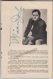 Weede, Robert - Henderson, Mery - Ribla, Gertrude - Jobin, Raoul - Rescigno, Nicola - Signed Program Havana 1950