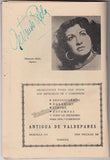 Weede, Robert - Henderson, Mery - Ribla, Gertrude - Jobin, Raoul - Rescigno, Nicola - Signed Program Havana 1950