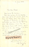 Lavignac, Albert - Lot of 3 Autograph Letters Signed