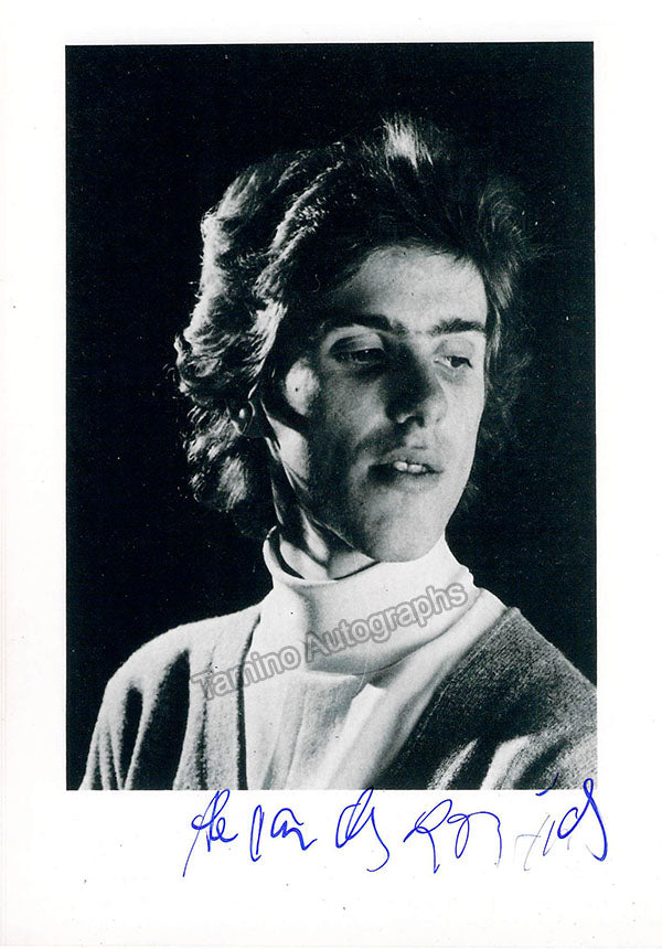 Alexander Lonquich Autograph Signed Photograph Tamino