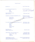 Tcherepnin, Alexander - Signed Program 1969