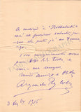 Rey Colaço, Alexandre - Set of 2 Autograph Letters Signed