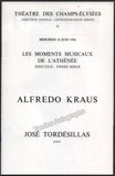 Kraus, Alfredo - Signed Program Paris 1986