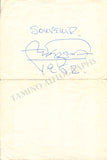 Segovia, Andres - Signed Program 1962