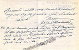 Mercuriali, Angelo - Autograph Letter Signed